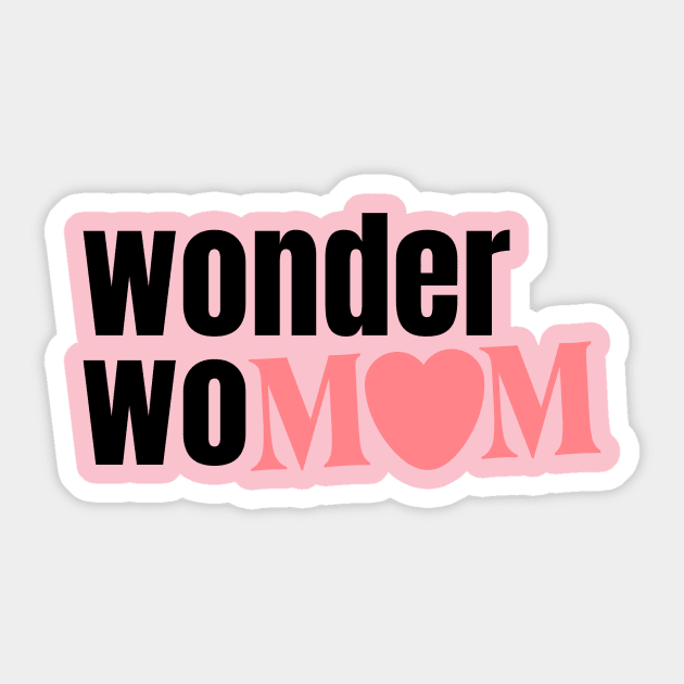 Wonder WoMOM Sticker by Komardews